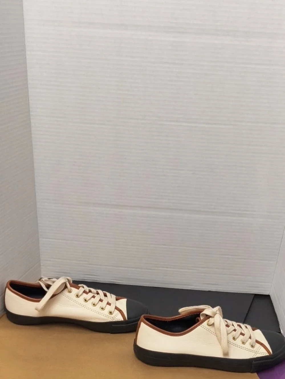 Coach Empire Low-Top Leather Sneaker  Sz 8 1/2